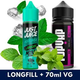 Green Mint Range 12ml/60 (Longfill) - Just Juice + 70ml VG