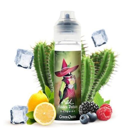 GREEN OASIS - Hidden Potion by A&L - 50 ML + 10 ml Nicokit Gratis