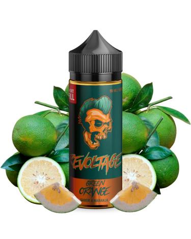 Green Orange 100ml + Nicokits - Revoltage