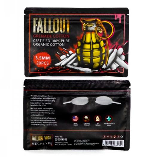 Grenade Cotton Bio 100% Pure 3.5mm - Fallout x Mechlyfe