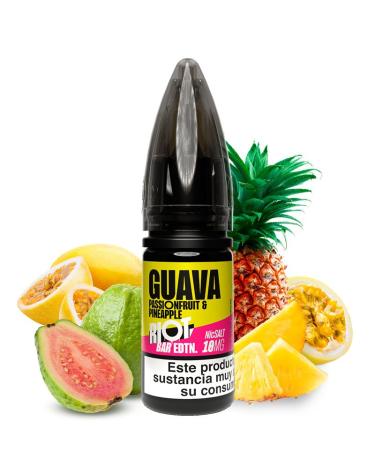 GUAVA PASSIONFRUIT PINEAPPLE - Riot Squad Bar EDTN 10 ml - 10 mg y 20 mg - Líquido con SALES DE NICOTINA