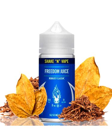 Halo FREEDOM JUICE 10 ml y 50 ml + Nicokit Gratis - Líquidos HALO Baratos