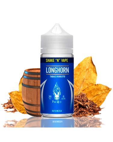 Halo LONGHORN 50 ml + Nicokit Gratis - Líquidos HALO Baratos