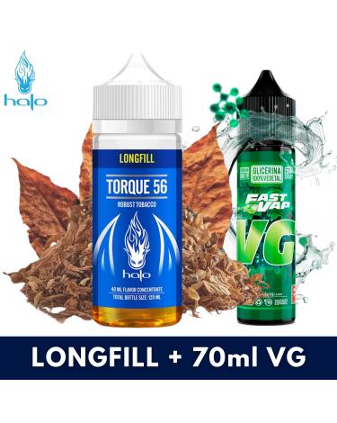 Halo Torque 56 Aroma 40ml Longfill + VG FAST 70ML