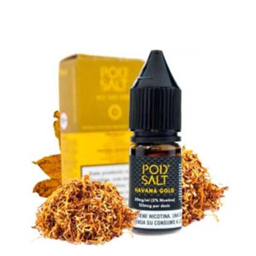 HAVANA GOLD - POD SALT 10 ml - Líquido con SALES DE NICOTINA