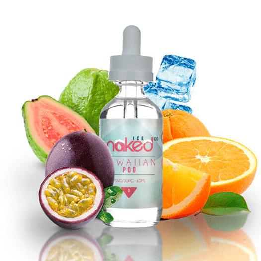 HAWAiiAN POG - NAKED - 50 ML + 10 ml Nicokit Gratis