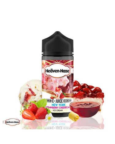 Heaven Haze - New York Cheescake Strawberry 100ML + Nicokits Gratis