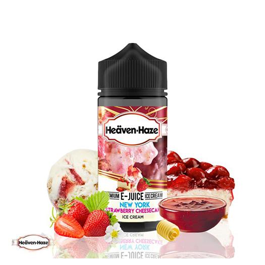 Heaven Haze - New York Cheescake Strawberry 100ML + Nicokits Gratis