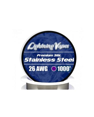 Hilo Resistivo 316L 75Metros (250´) - Lightning Vapes