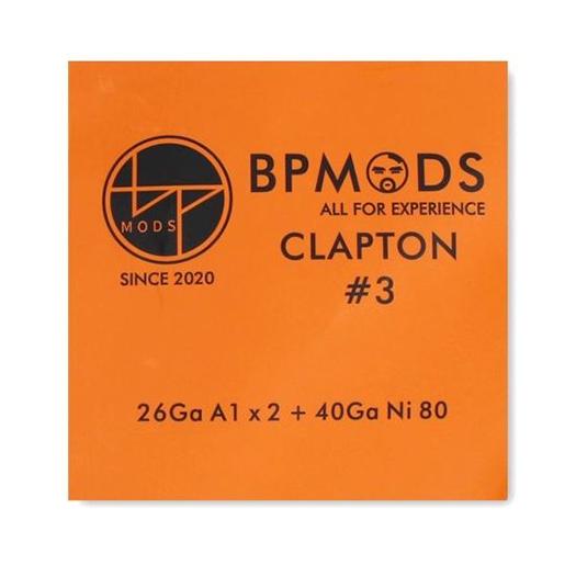 Hilo Resistivo Clapton3 26Ga A1 x + 40Ga Ni80 - BP mods