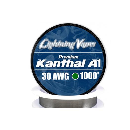 Hilo Resistivo KANTHAL A1 150Metros- Lightning Vapes 30 AWG