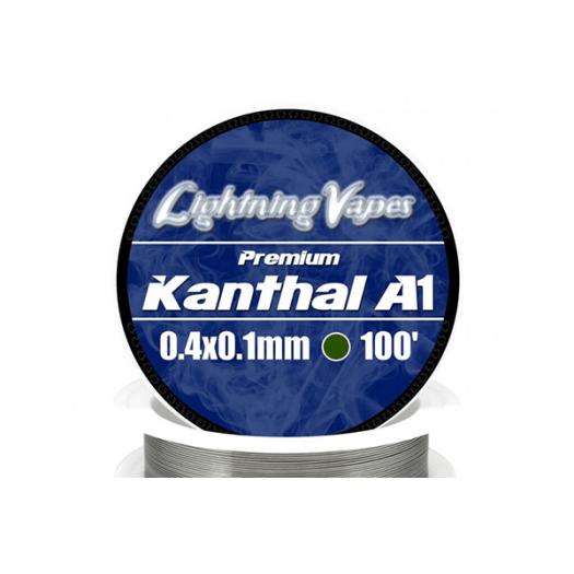 Hilo Resistivo KANTHAL A1 30Metros - Lightning Vapes 0.4x0.1