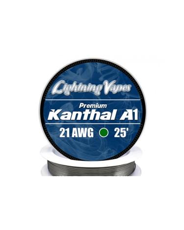Hilo Resistivo KANTHAL A1 7,5Metros (25´) - Lightning Vapes 26/28/30 AWG