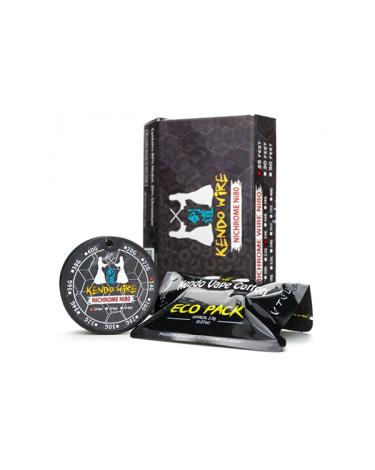 Hilo Resistivo Nichrome Ni80 24g y 26g en 25ft- Kendo Hilo Resistivo