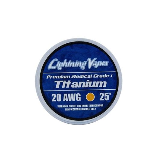 Hilo Resistivo TITANIO 7,5 Metros - Lightning Vapes 28 AWG