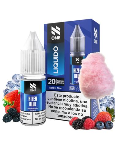 Hizen Blue 10ml – Líquido con SALES DE NICOTINA 20mg - N-One