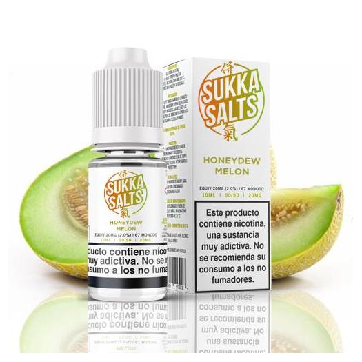 HONEDEYDEW MELON - SUKKA SALTS 10 ml - 10 mg y 20 mg - Líquido con SALES DE NICOTINA