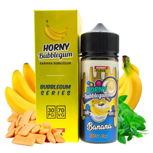 Horny Flava - Banana Bubblegum 100ml + 2 Nicokits Gratis