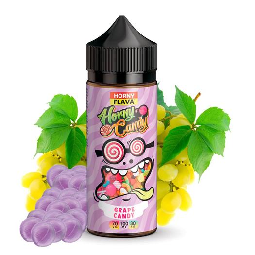 Horny Flava - Grape Candy 100ml + 2 Nicokits Gratis Horny Flava - Grape Candy 100ml + 2 Nicokits Gratis