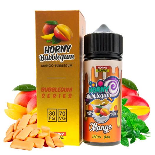 Horny Flava - Mango Bubblegum 100 ml + 2 Nicokits Gratis Horny Flava - Mango Bubblegum 100 ml + 2 Nicokits Gratis