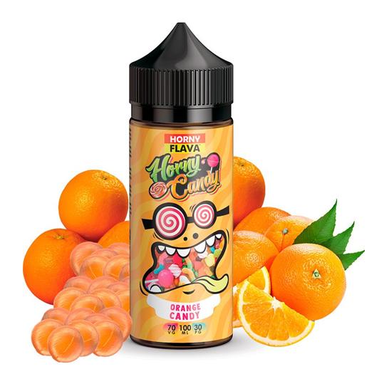 Horny Flava - Orange Candy 100ml + 2 Nicokits Gratis Horny Flava - Orange Candy 100ml + 2 Nicokits Gratis