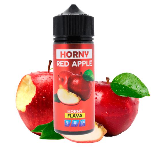 Horny Flava - RED APPLE 100ML. - Nicokit Gratis Horny Flava - RED APPLE 100ML. - Nicokit Gratis