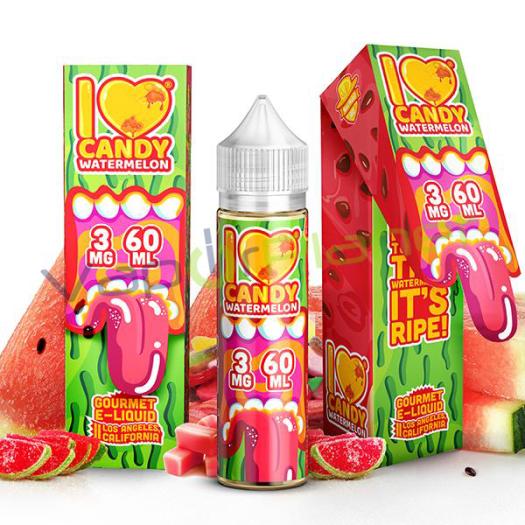➽ I LOVE CANDY WATERMELON Mad Hatter Juice™ 50ml + Nicokits Gratis