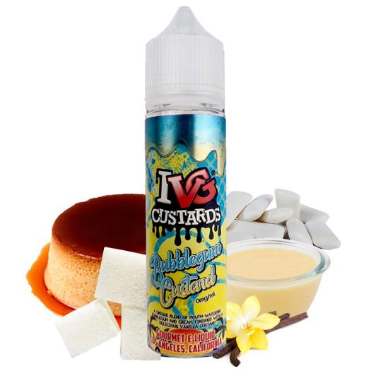 I VG CUSTARDS BUBBLEGUM CUSTARD 50ML + Nicokit Gratis (60ml a 3mg)