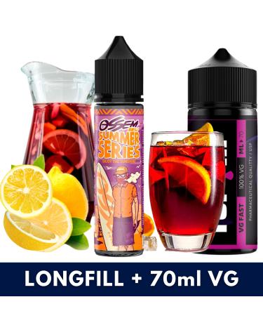 IBIZA SANGRIA 20ml/60 (Longfill) Ossem + 70ml VG Fast