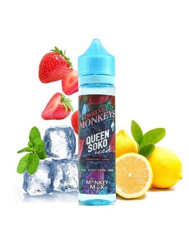 ICE AGE QUEEN SOKO ICED - 12 Monkeys Vapor Co. 50ml + Nicokit Gratis