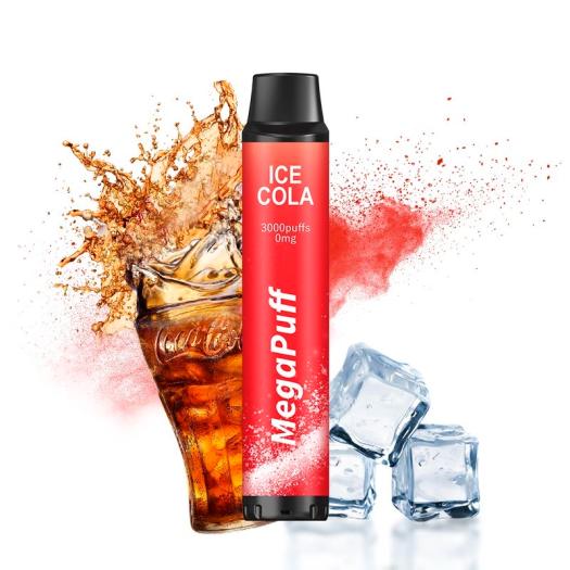 Ice Cola MegaPuff – 3000 PUFF – Desechable SIN NICOTINA