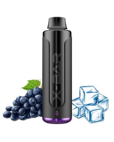 Ice Grape X-Bar MAX - 6500 Puffs - POD Desechable SIN NICOTINA