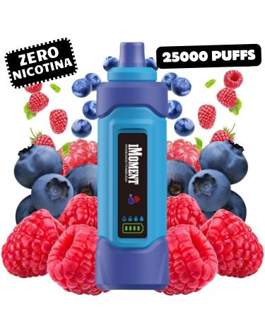 iMOMENT XIXA 25000 Puffs Desechable Sin Nicotina – Blueberry Raspberry