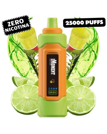 iMOMENT XIXA 25000 Puffs Desechable Sin Nicotina – Kalipo Lime
