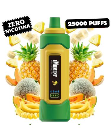 iMOMENT XIXA 25000 Puffs Desechable Sin Nicotina – Melon Banana Pineapple