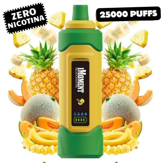 iMOMENT XIXA 25000 Puffs Desechable Sin Nicotina – Melon Banana Pineapple