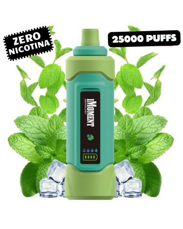 iMOMENT XIXA 25000 Puffs Desechable Sin Nicotina – Menthol Mint