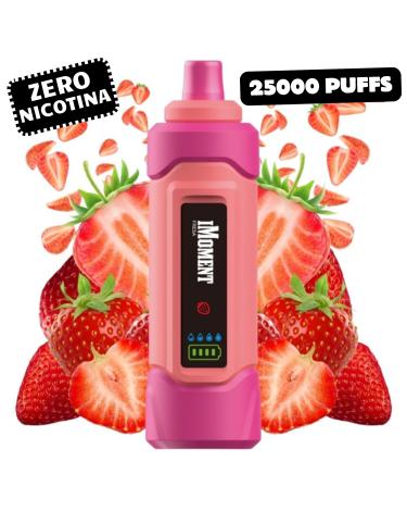 iMOMENT XIXA 25000 Puffs Desechable Sin Nicotina – Strawberry