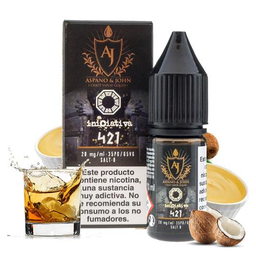 INICIATIVA 421- Aspano & John 10 ml -10mg y 20mg - SALES DE NICOTINA INICIATIVA 421- Aspano & John 10 ml -10mg y 20mg - SALES DE NICOTINA
