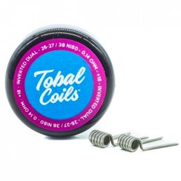 INVERTED DUAL 0.14ohm 26-27/38 Full N80 2’5mm - Tobal Coils