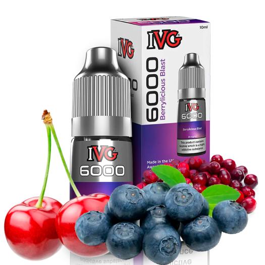 IVG 6000 Salts BERRYLICIOUS BLAST