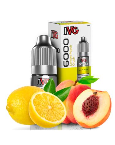 IVG 6000 Salts LEMON PEACH CRUSH