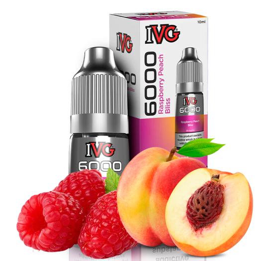 IVG 6000 Salts RASPBERRY PEACH BLISS