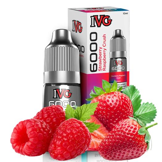 IVG 6000 Salts STRAWBERRY RASPBERRY CRUSH