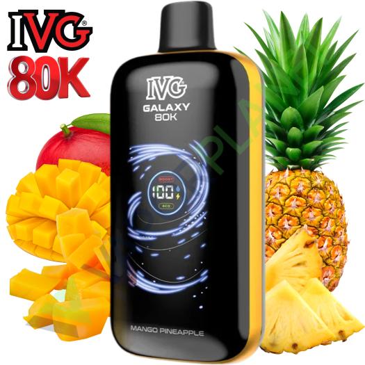 IVG Galaxy 80K Mango Pineapple 0mg | 80000 Caladas