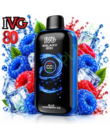 IVG Galaxy 80K Blue Raspberry Ice 0mg | 80000 Caladas