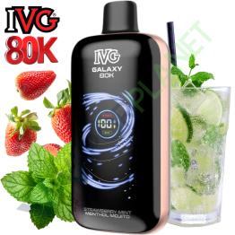 IVG Galaxy 80K Strawberry Mojito 0mg | 80000 Caladas