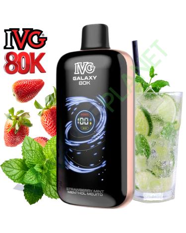 IVG Galaxy 80K Strawberry Mojito 0mg | 80000 Caladas