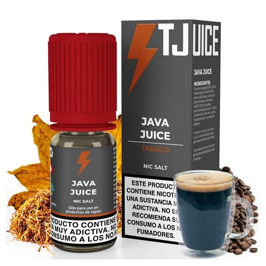 JAVA JUICE T-Juice Salts 10 ml – 10mg y 20mg Líquido con SALES DE NICOTINA