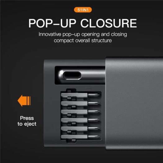 Juego destornilladores de precisión 51 en 1